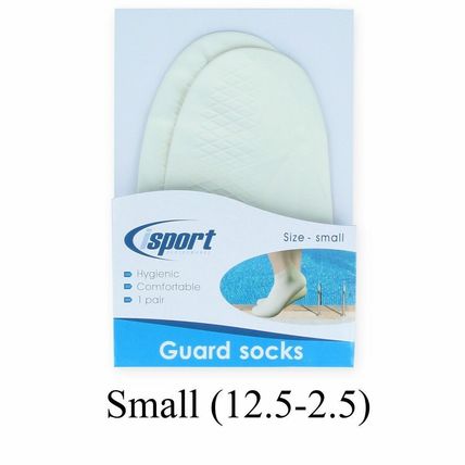 PAIR CHILDS / ADULT LATEX WATERPROOF SOCKS Swimming Pool Aqua Shoe Verucca Guard