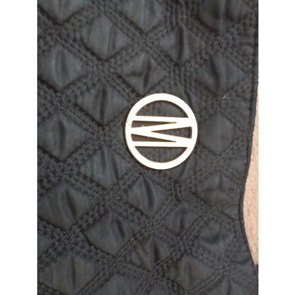 Mohito Quilted Shoulder Bag With Strap Ladies Black Zip up