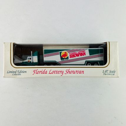 Florida Lottery Showvan Limited Edition 1:87 Scale Semi Tractor-Trailer Vehicle