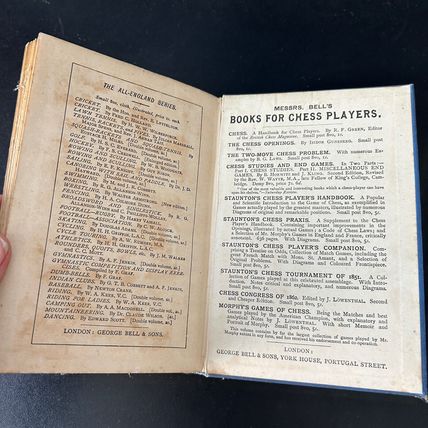 Round Games With Cards Baxter-Wray Bell The Club Series 1908 Poker Nap Loto FC