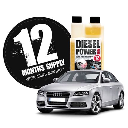 Tunit - Diesel Power Plus Double Pack - Diesel Fuel Additive - Cetane Booster
