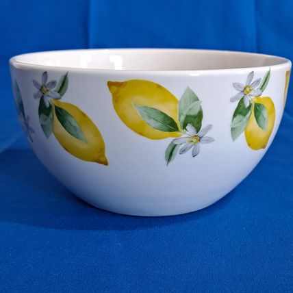 Lot 4 Royal Norfolk LEMON 6" SOUP BOWLS Cereal Citrus Fruit