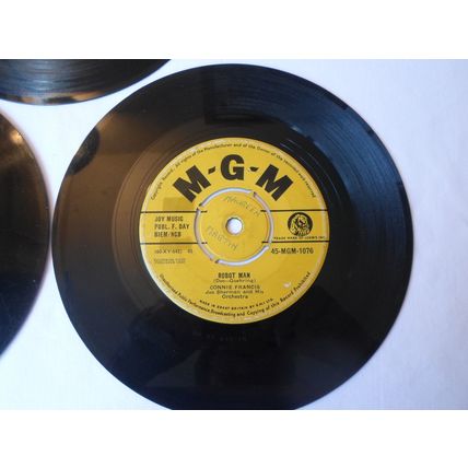 7"x 3.1959/60.CONNIE FRANCIS.AMONG MY SOUVENIRS.MAMA.MY HEART HAS A MIND OF ITS