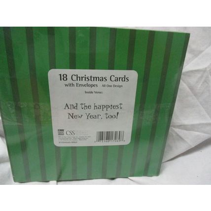 Christmas Holiday Cards A Very merry Christmas Tree 18 Count
