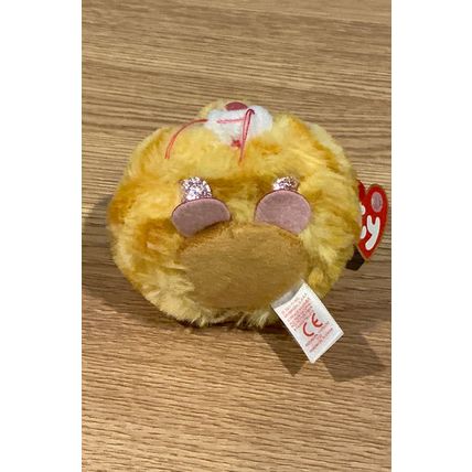 Ty Puffies Tabitha The Tabby Cat Stuffed Beanie Cute Mini Plushie