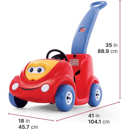 Step2 Push around Buggy Kids Push Car, Ride on Toy, Stroller Substitute, Include