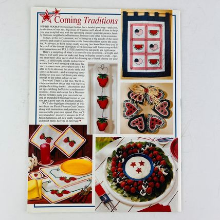 Crafting Traditions Magazine Vintage 2 Issue Lot 1990s
