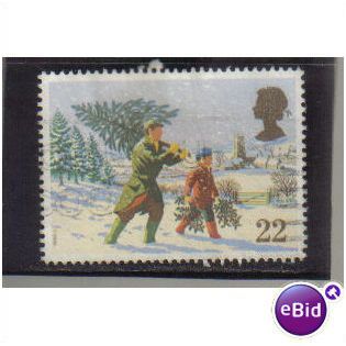 1990 GB FETCHING THE CHRISTMAS TREE F/U SG 1527