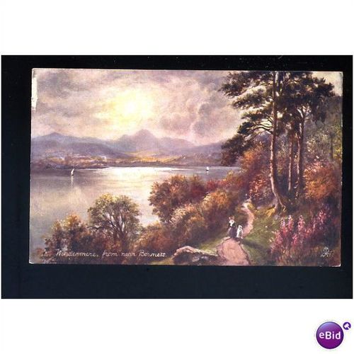 WINDERMERE From Near Bowness Tuck Oilette Postcard (7124)