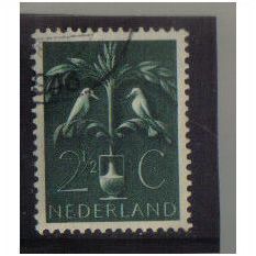 NETHERLANDS 1943 GERMANIC SYMBOLS 2 1/2C F/U SG574