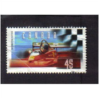 1997 canada gilles villeneuve 45c f/u sg1733