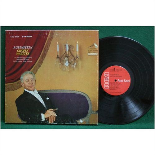 Rubinstein - Chopin Waltzes-No.1-14 - 1-LP Boxed set with Booklet - LSC 2726-NM
