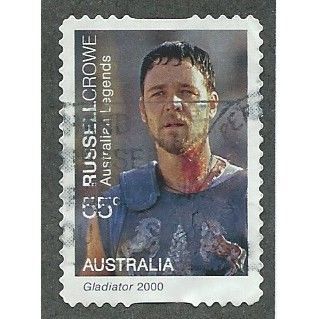 AUS 2009 55c (S/A) 'AUSTRALIAN LEGENDS- CROWE ' FINE USED (EBID35-885)