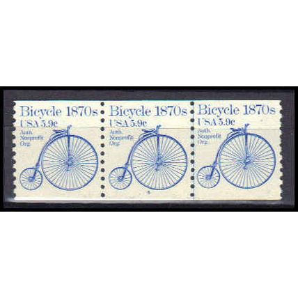 1901 5.9c Bicycle Very Fine MNH Dry Gum PNC 4/3 Z5697