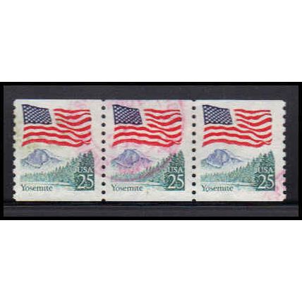 Used 2280a 25c U.S. Flag Very Fine PNC 7/3 PA2876
