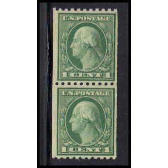 486 1c George Washington Fine MNH Pair K5531