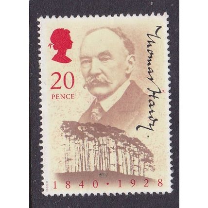 GB 1990 150th ANNIV THOMAS HARDY 20p USED SG1506