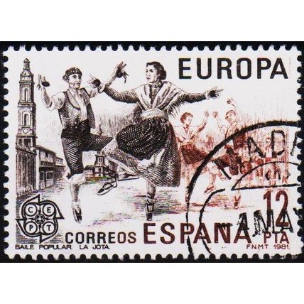 Spain.. 1981 12p S.G.2642 Used