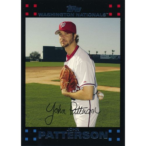 2007 Topps Baseball 556 John Patterson Washington Nationals