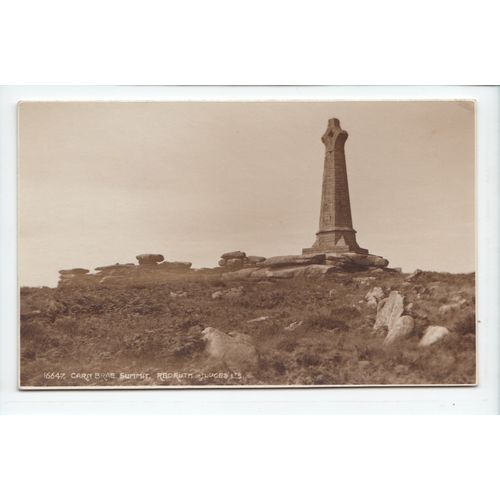 Carn Brae Summit Redruth Cornwall Judges Postcard 16647