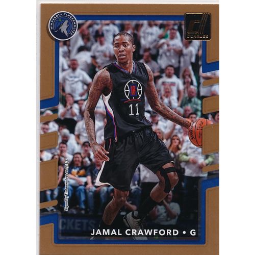 2017-18 Donruss 87 Jamal Crawford Minnesota Timberwolves