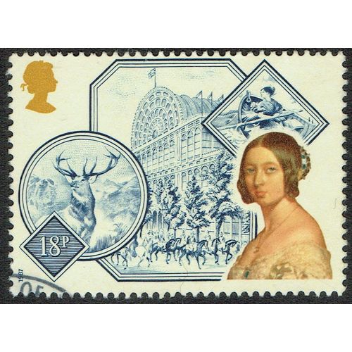 1987 150th Anniversary Queen Victorias Accession 18p Multicoloured SG1367 FU