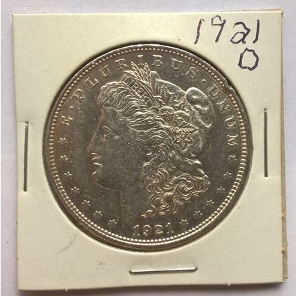 1921 D MORGAN SILVER DOLLAR