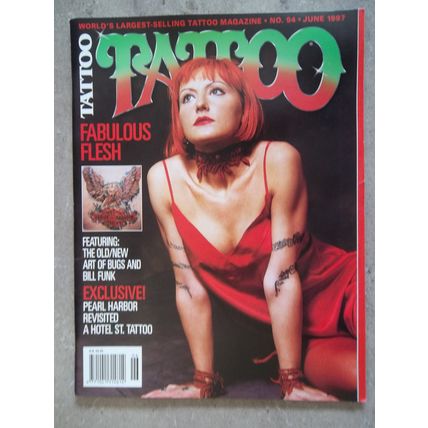 Tattoo Magazine #94 June 1997 Bologna 96 Flavia Zavata Missy Queen Peter Kirsh