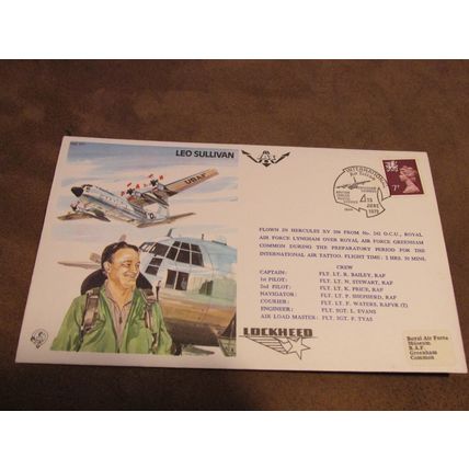 1979 GB Postal Cover -Greenham Common Air Tattoo / Lockheed Aircraft
