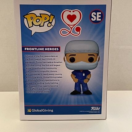 Funko Pop Frontline Heroes Dr Blue Scrubs Mask