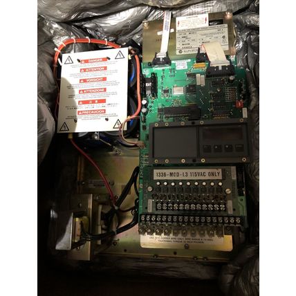 ALLEN BRADLEY 1336-B025-ECF-L2 AC DRIVE,3-PH,460 V,33 KVA 1336-B025EDFL2,BQ