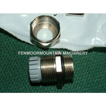 405-8750 Skintop MS-SC M20 thread nickel plated brass l gland , 7 - 12.5mm