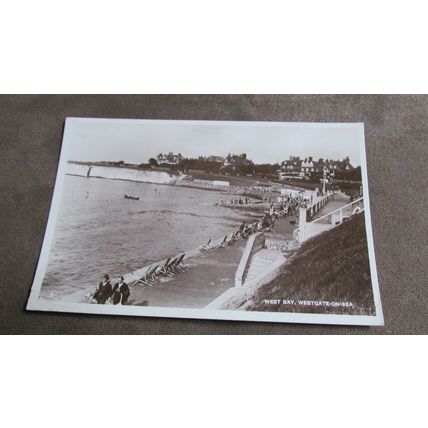 1930 Real Photo Postcard -West Bay - Westgate On Sea - Thanet Kent