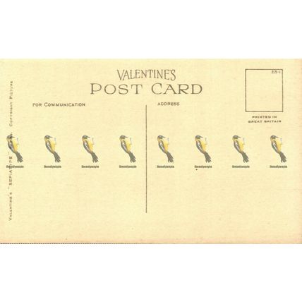 Horsey Chapel, Sherborne Abbey, 27211 Valentine's Sepiatype, Postcard, 1928