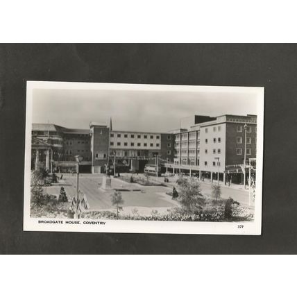 Postcard Coventry Broadgate house