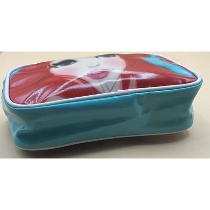 A New Rare Hot Topic The Little Mermaid Aerial Disney Zip Make- Up Bag ￼￼