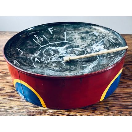 Steel Drum Mini from Antigua Hand Made Folk Art