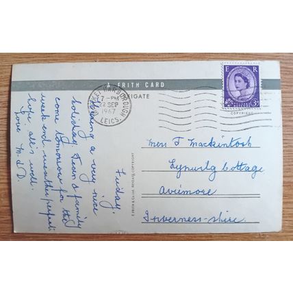POSTCARD: MARKET HARBOROUGH - GREETINGS FROM, VARIOUS VIEWS: 1967