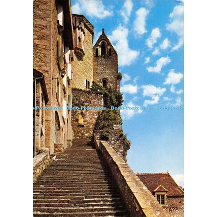 D020533 Rocamadour. Lot. Le Grand Escalier. Apa Poux