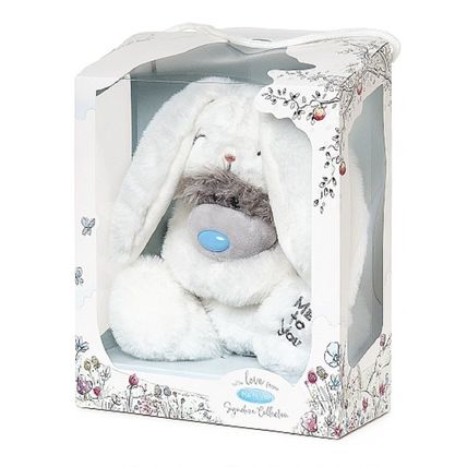 Me to You 9" Tatty Teddy Bear in a White Rabbit Costume