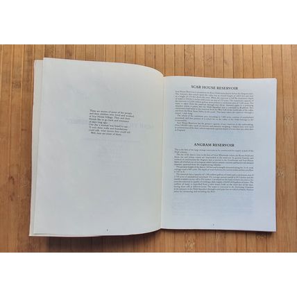 Scar Village Remembered Book - 1991 - Friends Of Scar Village