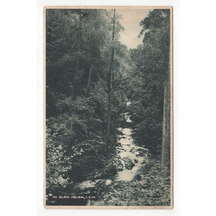In Glen Helen Postcard Isle of Man IOM 370
