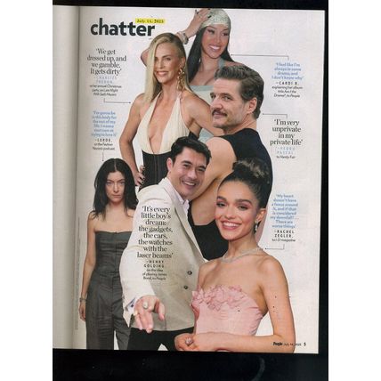 PEOPLE MAGAZINE JULY 14, 2025 JURASSIC WORLD, KESHA,JENSEN ACKLES BOISE KILLINGS