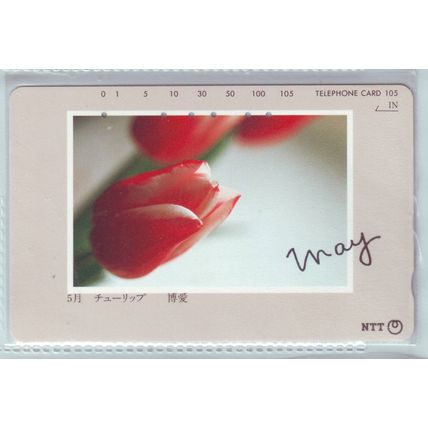 Tulip Japan NTT Phone Card