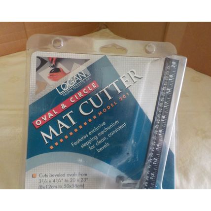 Logan Oval & Circle Mat Cutter Model 201 - 3 Step - NEW & SEALED