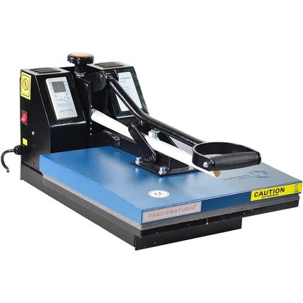 Fancierstudio Digital Heat Press 15 X 15 Sublimation Rhinestone Heat T-Shirt Mac