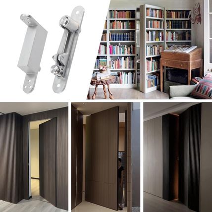 Ranbo Commercial/Home Self Closing Door Pivot Hinges Heavy Duty Hidden Hinges fo