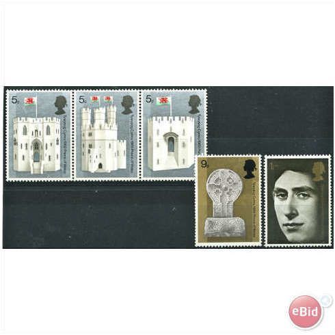 1969 Investiture Set SG802-806 Unmounted Mint