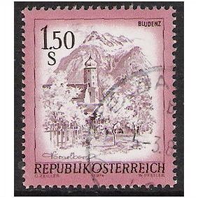 Mi 1439: 1 s 50. Definitive: 'Beautiful Austria': Bludenz, Vorarlberg.