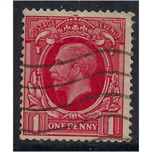 GB 1934 KGV 1d Scarlet Stamp SG 440 (74)